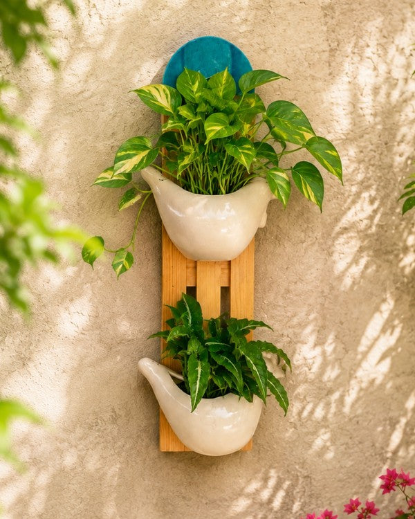 Bird Wall Plant Stand