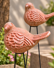 Terracotta Bird Garden Digger