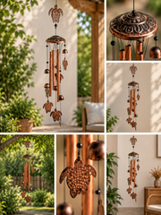 Turtle Copper Wind Chime