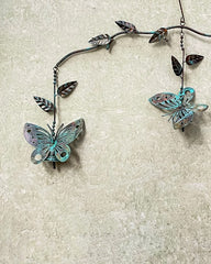 Blue Butterfly Mobile Garden Chime